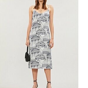 Reformation Halsten slip dress